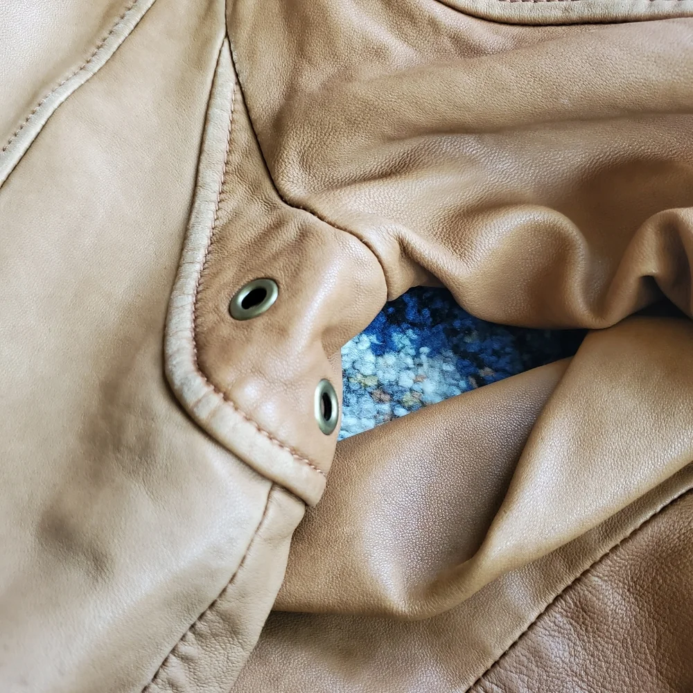 Indigo Palms vintage leather